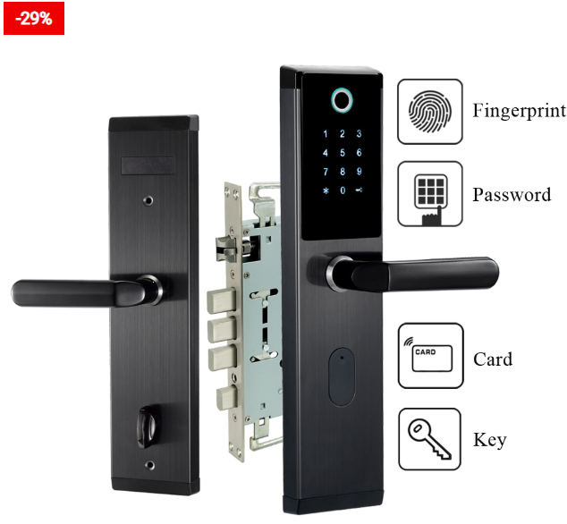 Biometric Door Lock Home Security